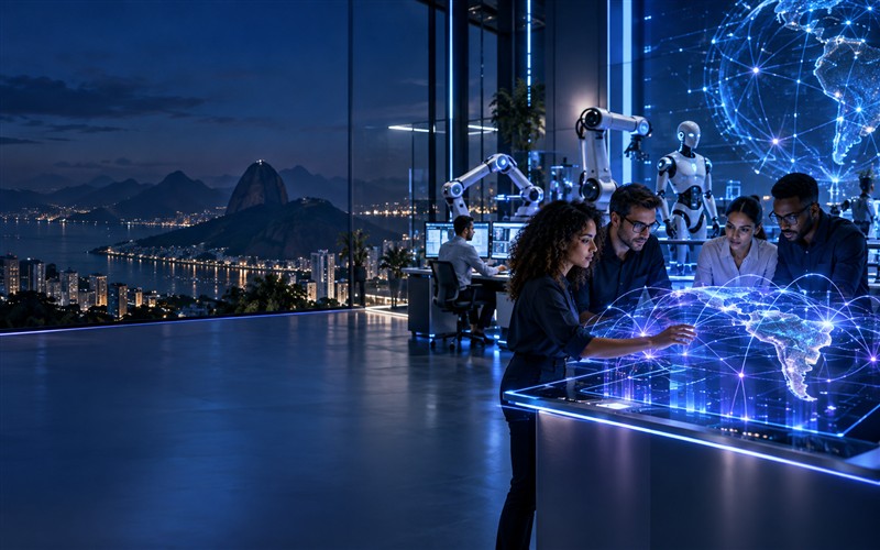 Prévia do estilo Tech Future